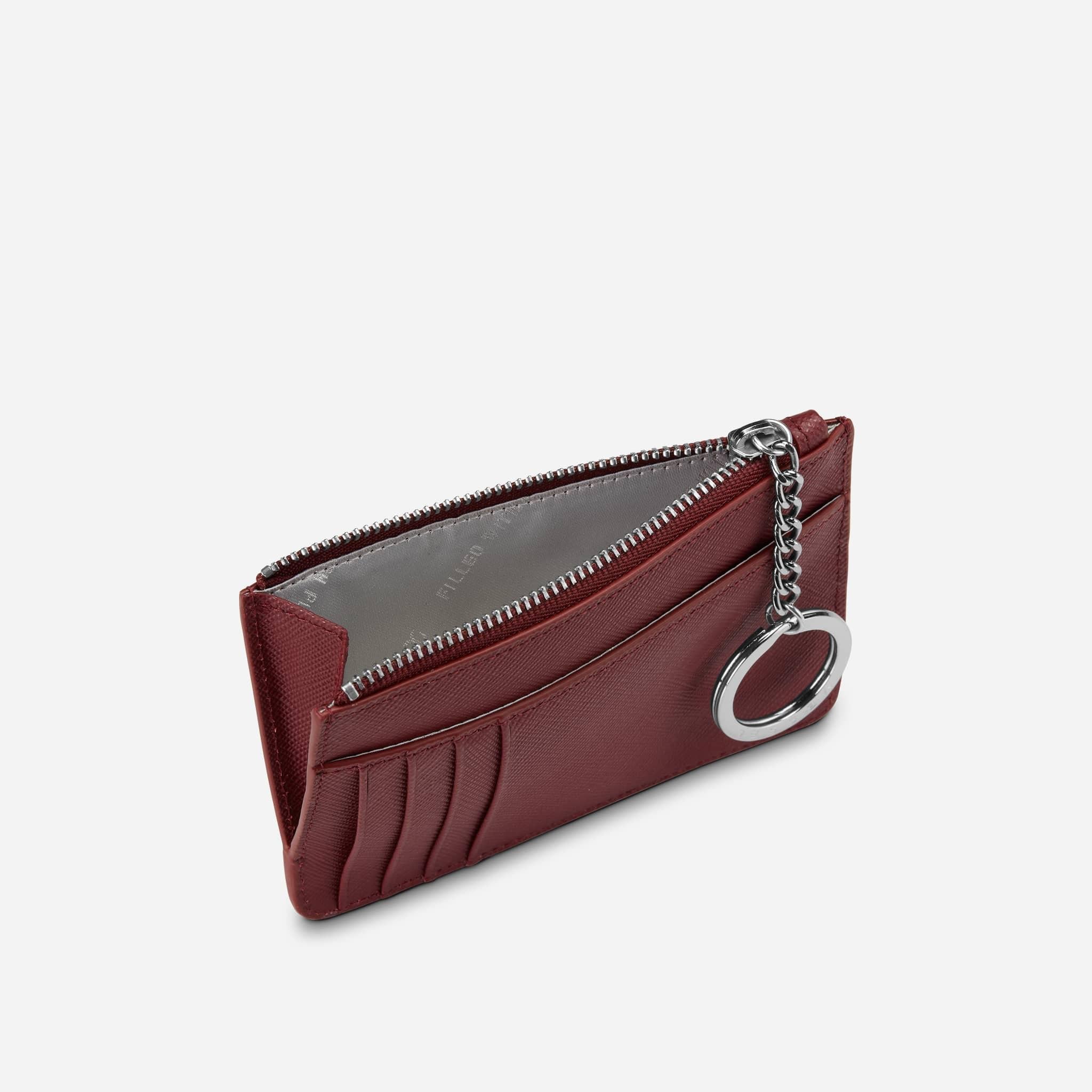 Leather Zippered Wallet - Image 12