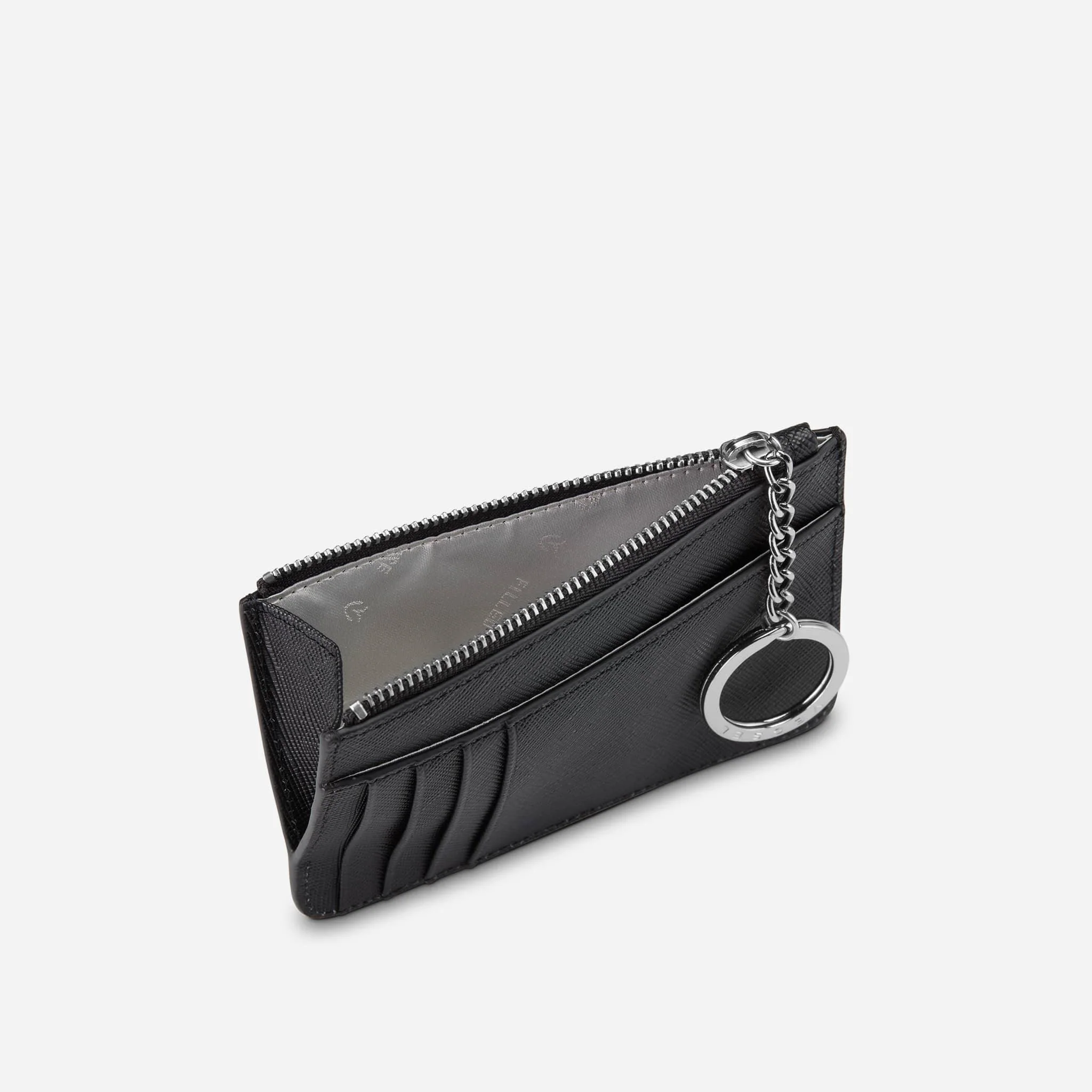 Leather Zippered Wallet - Image 4